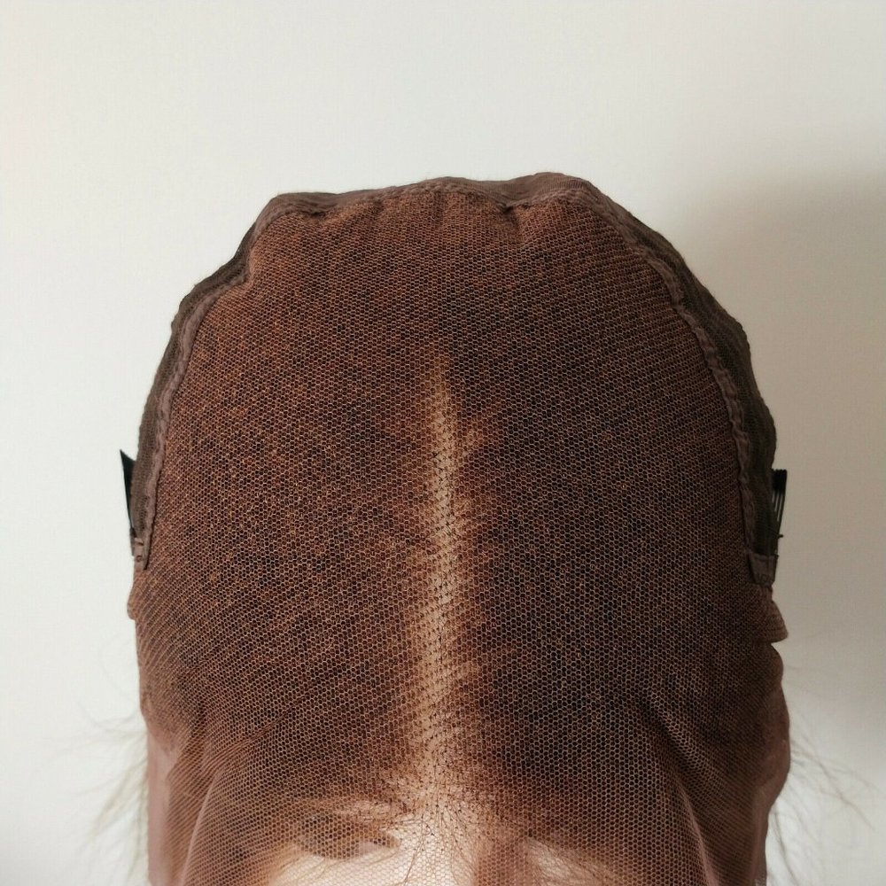 100% Human Hair Lace Front, Short Bob Wig 12" Inch - Picture 5 of 7